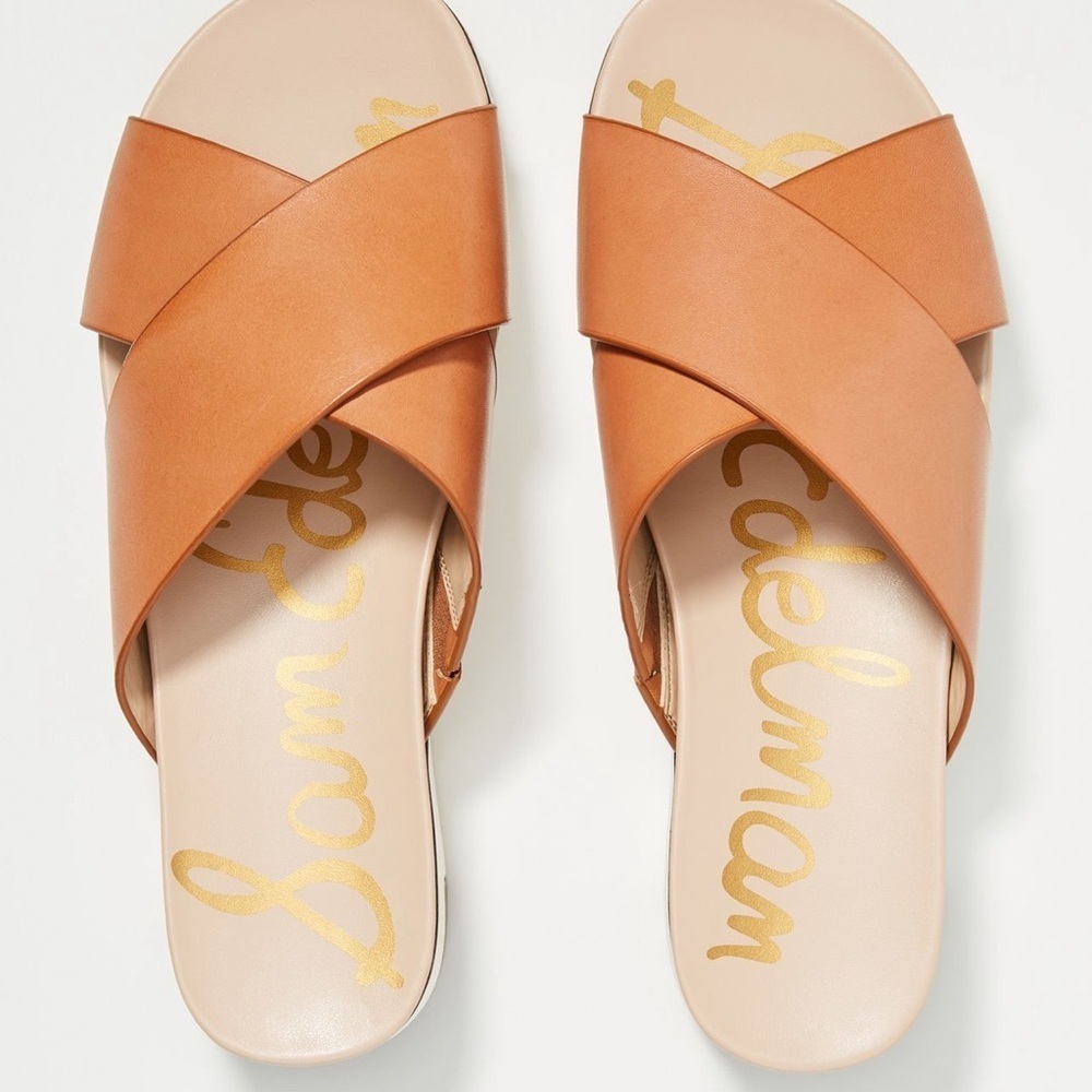 Sam Edelman Audrea Cross Strap Slide Sandals